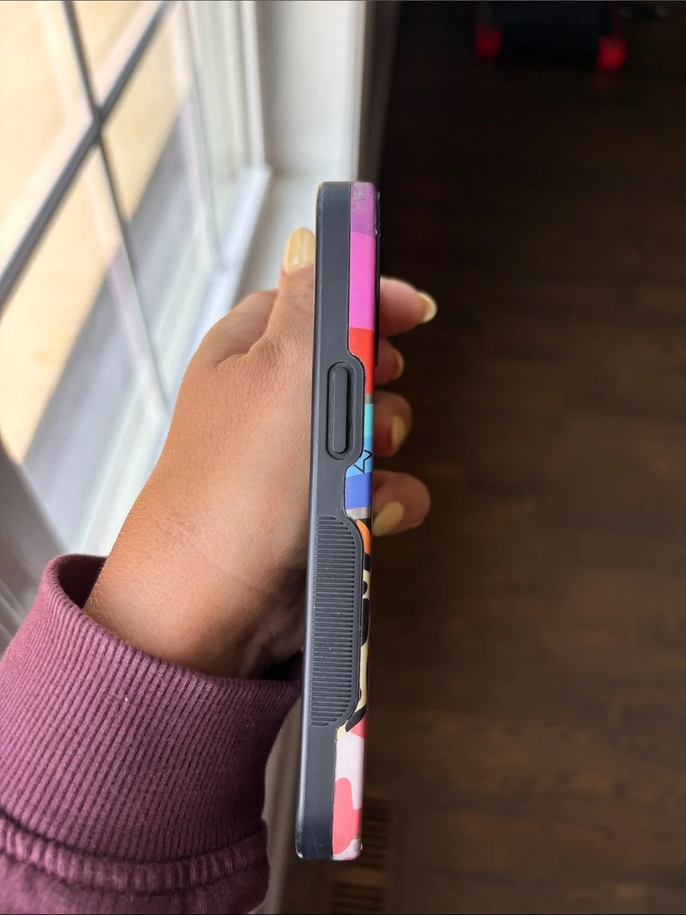 Casely And I Oop Mixed Swatch Case. Bold MagSafe. iPhone 14.